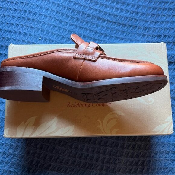 Sofft Rosalia Leather Mule – Cedar Brown - Women’s US 6.5- New with Box - Picture 4 of 7